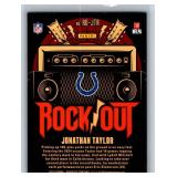 Jonathan Taylor Rookies and Inserts - Six Card Lot