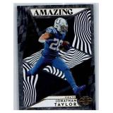 Jonathan Taylor Rookies and Inserts - Six Card Lot