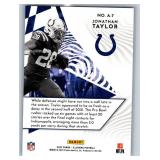 Jonathan Taylor Rookies and Inserts - Six Card Lot