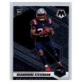Rhamondre Stevenson Rookies and Inserts - Six Card Lot