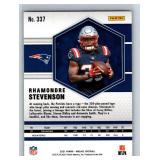 Rhamondre Stevenson Rookies and Inserts - Six Card Lot