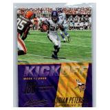 Adrian Peterson Inserts and Base - Six Card Lot