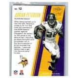 Adrian Peterson Inserts and Base - Six Card Lot