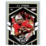 C.J. Stroud RC, College and Base - Six Card Lot