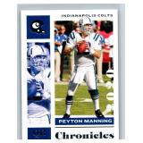 Peyton Mannings Inserts and Base - Seven Card Lot