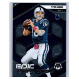 Peyton Mannings Inserts and Base - Seven Card Lot