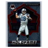 Peyton Mannings Inserts and Base - Seven Card Lot