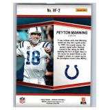 Peyton Mannings Inserts and Base - Seven Card Lot