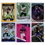 Zay Flowers Rookies and Inserts - Five Card Lot