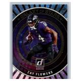 Zay Flowers Rookies and Inserts - Five Card Lot