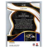 Zay Flowers Rookies and Inserts - Five Card Lot