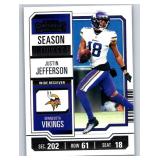 Justin Jefferson Inserts and Base - Six Card Lot