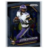 Justin Jefferson Inserts and Base - Six Card Lot
