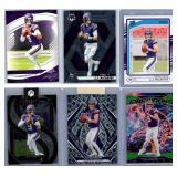 JJ McCarthy Rookies and 2nd Year - Six Card Lot