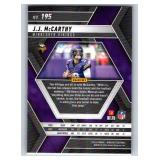 JJ McCarthy Rookies and 2nd Year - Six Card Lot