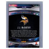 JJ McCarthy Rookies and 2nd Year - Six Card Lot