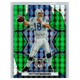Peyton Manning Inserts and Base - Six Card Lot