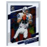 Peyton Manning Inserts and Base - Six Card Lot