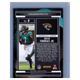 Brian Thomas Jr. Rookies and Inserts - Six Card Lot