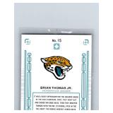 Brian Thomas Jr. Rookies and Inserts - Six Card Lot