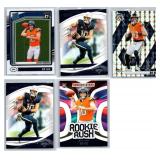 Bo Nix Rookies and 2nd Year - Five Card Lot