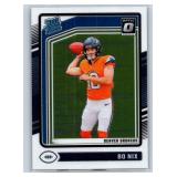 Bo Nix Rookies and 2nd Year - Five Card Lot