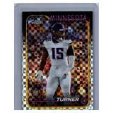 Dallas Turner Rookies and Inserts - Four Card Lot