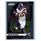Adrian Peterson Inserts and Base - Six Card Lot