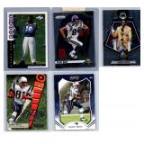 Randy Moss RC, Insert and Base - Five Card Lot