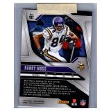 Randy Moss RC, Insert and Base - Five Card Lot