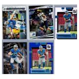 Aidan Hutchinson Rookies - Five Card Lot