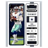 Dak Prescott Inserts and Base - Nine Card Lot