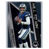 Dak Prescott Inserts and Base - Nine Card Lot