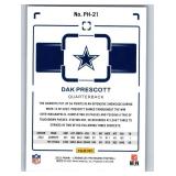 Dak Prescott Inserts and Base - Nine Card Lot