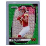 2024 Jayden Daniels RC Green Prizm