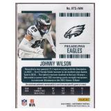 Johnny Wilson Eagles RC Jersey Cards - Two