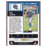 Sam LaPorta RC and Nate Washington Jersey Cards