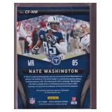Sam LaPorta RC and Nate Washington Jersey Cards