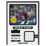 Cornell Powell and Dameon Pierce RC Jersey Cards