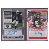 Tre Tucker RC and Cedric Tillman Autos