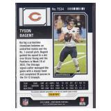 Tyson Bagent and Davis Mills RC Jersey Cards