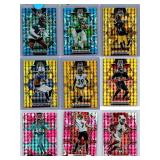 Multi-Color Prizm Parallels - Nine Card Lot