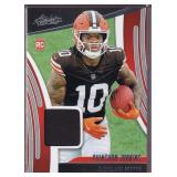 Quinn Ewers and Quinshon Judkins Rookie Jersey Cards
