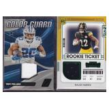 Tony Pollard and Najee Harris RC Jersey Cards
