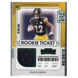 Tony Pollard and Najee Harris RC Jersey Cards