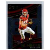 Travis Kelce Inserts and Base - Ten Card Lot