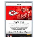 Travis Kelce Inserts and Base - Ten Card Lot