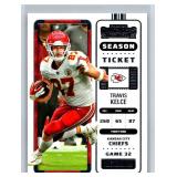 Travis Kelce Inserts and Base - Ten Card Lot