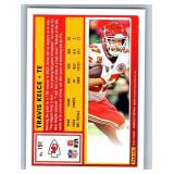 Travis Kelce Inserts and Base - Ten Card Lot