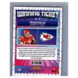 Travis Kelce Inserts and Base - Ten Card Lot